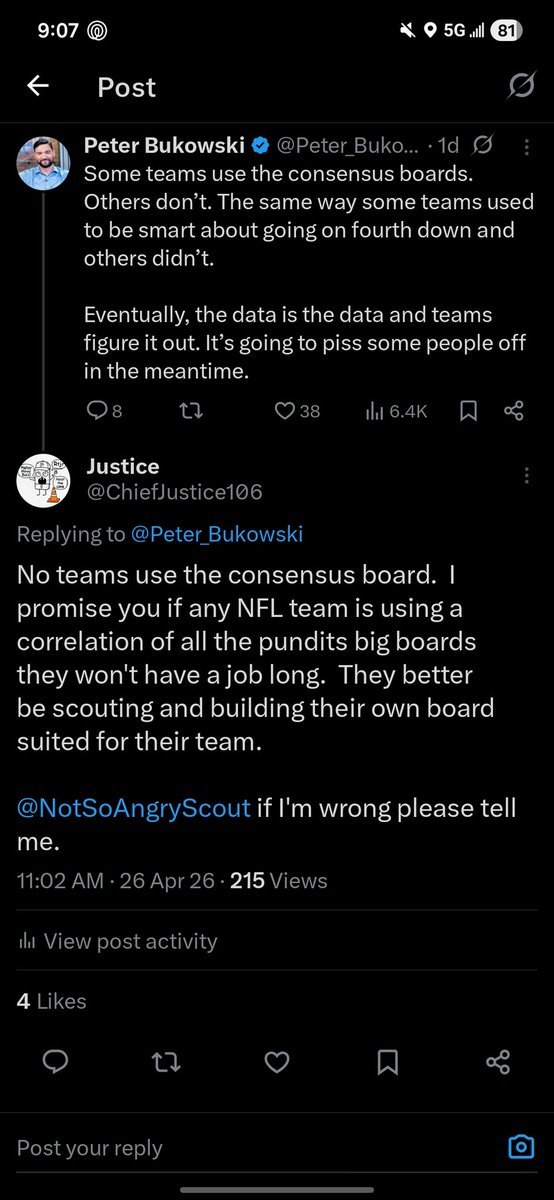 Justice tweet media
