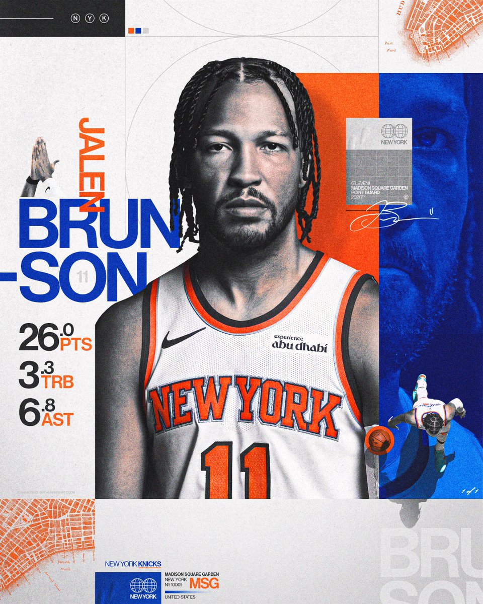 knxghtdzn's tweet image. Jalen Brunson * @nyknicks 
#smsports #knicks #nba