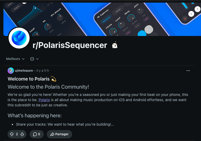 meteaurestudios's tweet photo. Hey Reddit users, a new Polaris subreddit is now available. Feel free to join and share your thoughts:
https://t.co/p6s5NgGoFp https://t.co/6F1iG3KtSp