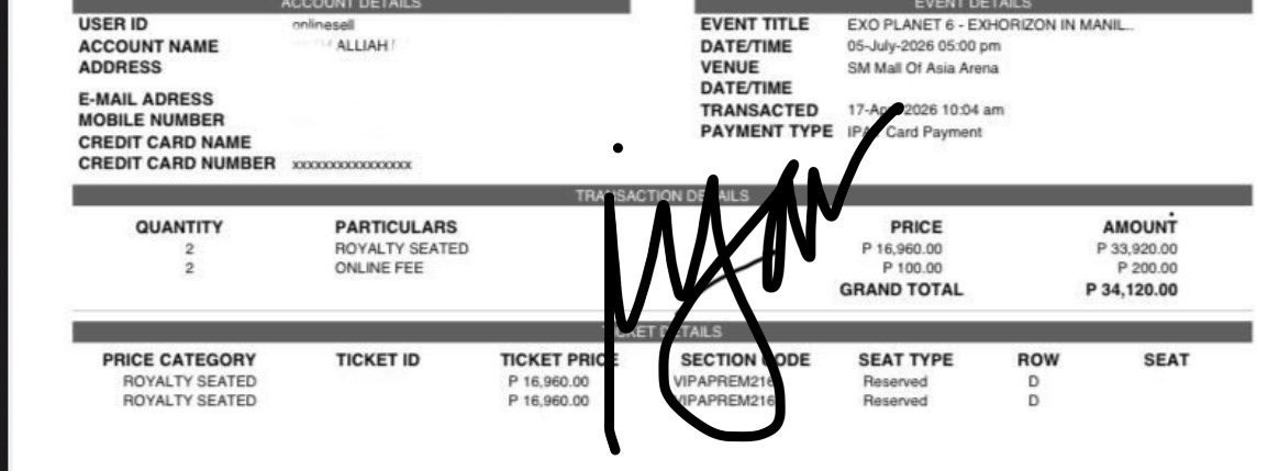 ilydoks's tweet photo. Kung day 2 yung meron kayo, pwede swap sa day 2 namin

WTT LFT PH | PLEASE HELP RT 🙏🏻

EXO Planet # 6 - EXhOrizon in Manila Day 2 secured during weverse membership presale

have: (2) Royalty Seated 216 Row D adjacent seats
want: (2) Royalty Seated 205 Row C-E or 204/206 Row C-E adjacent seats

Nasa left side yung bias namin kaya sa mga sehun/suho bias diyan na nakasecure ng left. Please mag trade na tayo 😭😭😭

Please dm @eternallyeol_ 

#EXhOrizonInMANILA #EXhOrizon_in_Manila #EXO