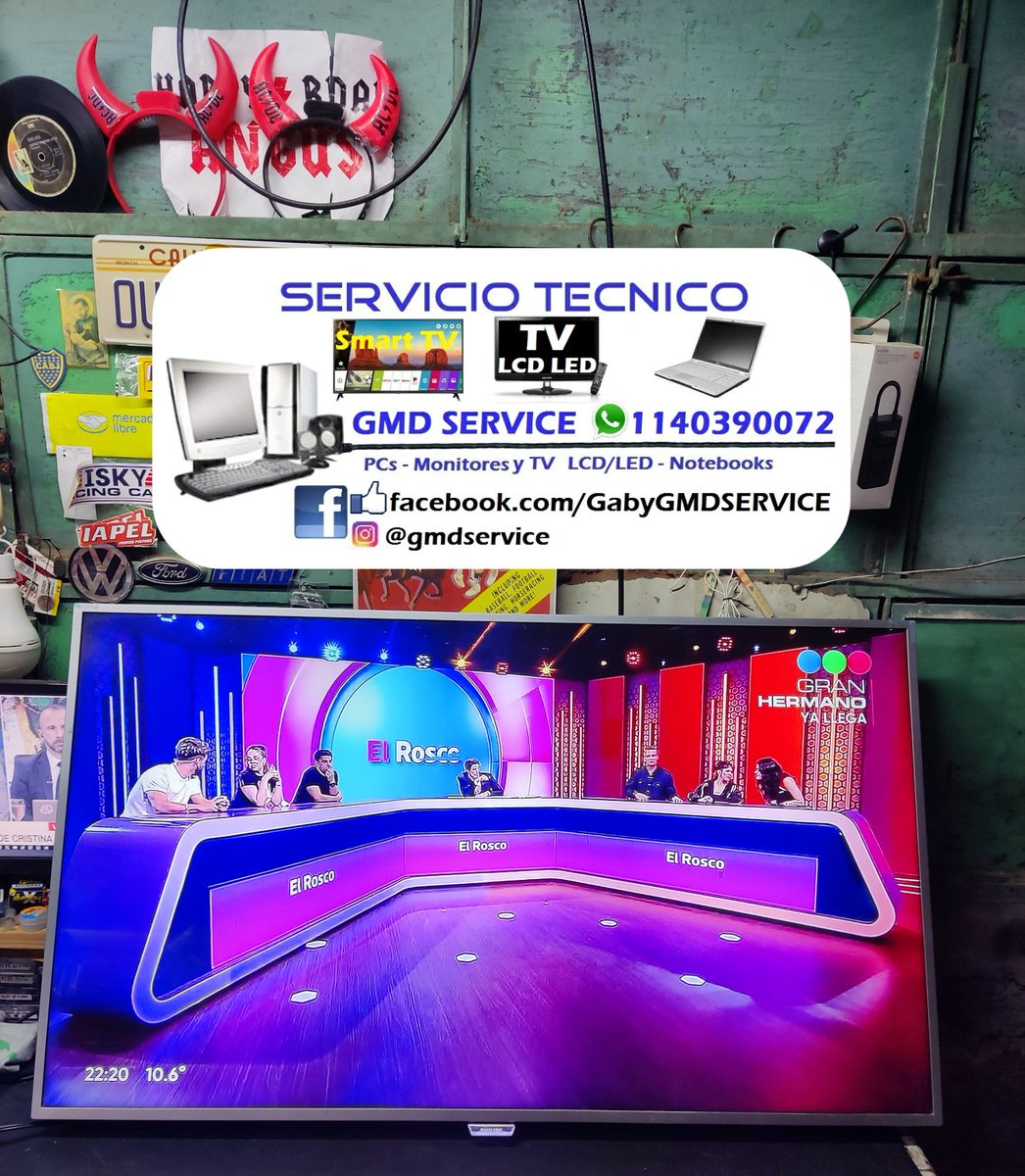 Gaby_de_HUDSON's tweet image. 📺 SmartTV #Philips 49" que vino con imagen doble y puntos blancos, reparación corto en display y reemplazo de Backlight Led.

💻🖥📺 GMD Service
✅ Reparación y Venta ,TV LCD LED SmartTV, Monitores y PC GAMER.
Notebooks
📍Hudson/Caba

☎️Whatsappeanos
wa.me/541140390072