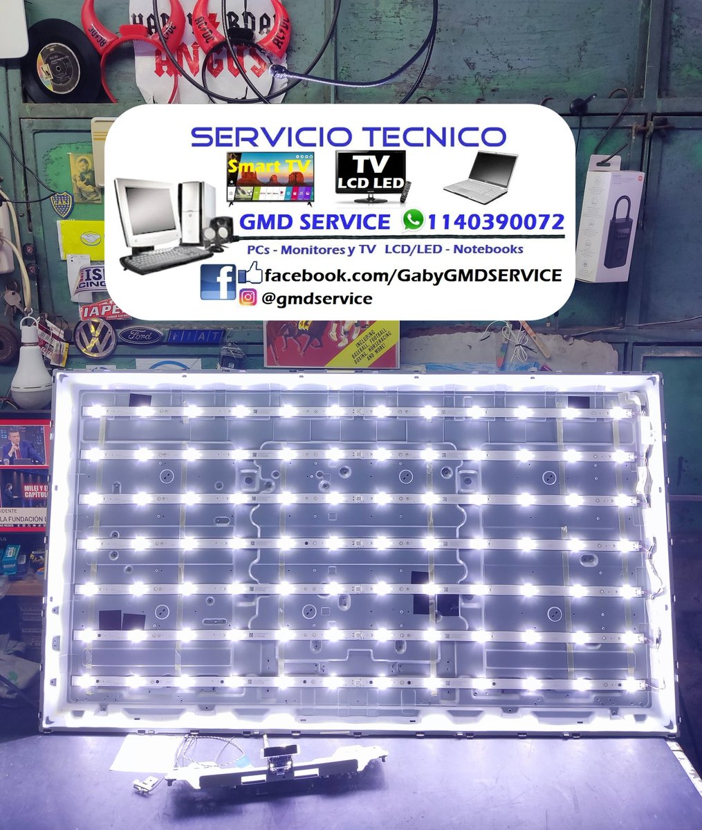 Gaby_de_HUDSON's tweet image. 📺 SmartTV #Philips 49" que vino con imagen doble y puntos blancos, reparación corto en display y reemplazo de Backlight Led.

💻🖥📺 GMD Service
✅ Reparación y Venta ,TV LCD LED SmartTV, Monitores y PC GAMER.
Notebooks
📍Hudson/Caba

☎️Whatsappeanos
wa.me/541140390072