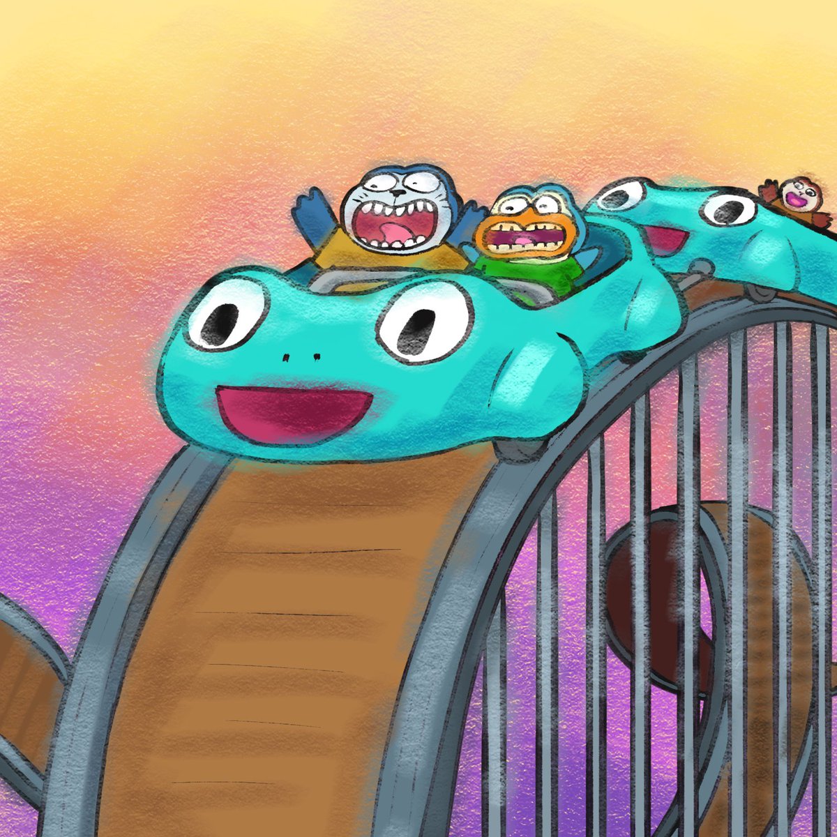 Octo0x's tweet photo. The ride is coming up penguins, buckle up! https://t.co/OKSp4Dtgrt