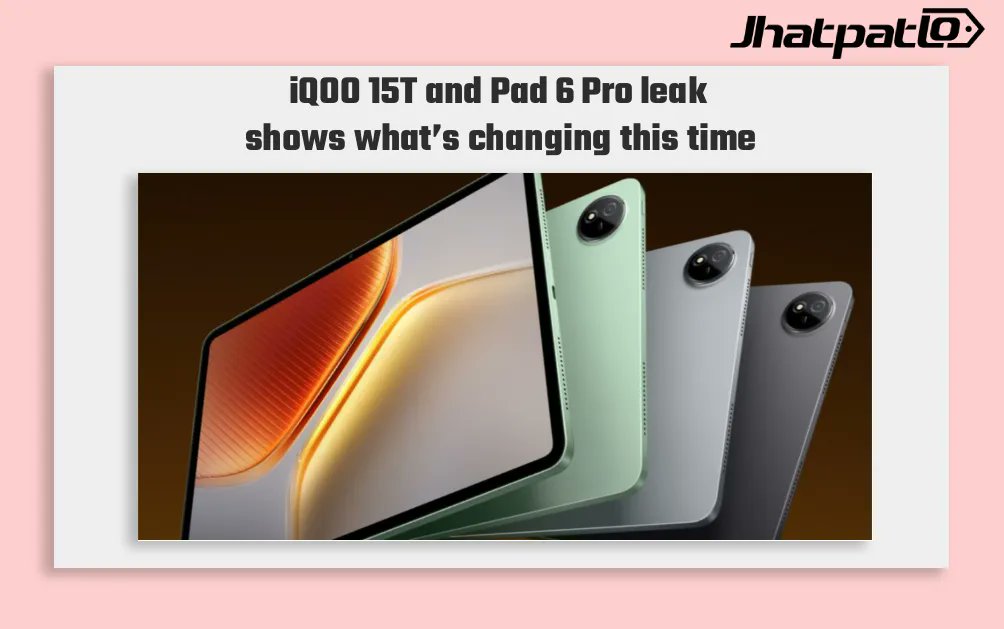 jhatpatlo's tweet image. 200MP camera + Dimensity 9500 👀 
iQOO 15T is shaping up to be a monster before launch. If this lands right, mid-range might never be the same again.

Would you pick this over a flagship?
 jhatpatlo.com/insights/iqoo-…

#jhatpatLo #iQOO15T #Smartphones #TechNews