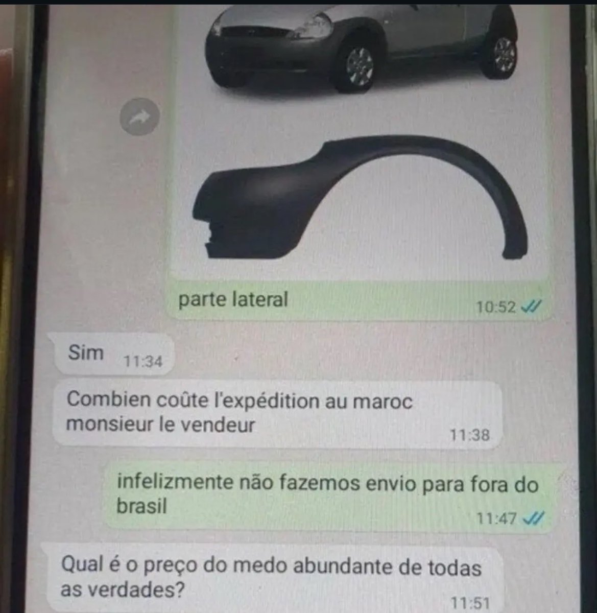 shitpostverdade tweet picture