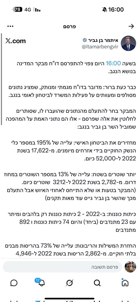 מירב בן ארי🟠Merav Ben Ari tweet media