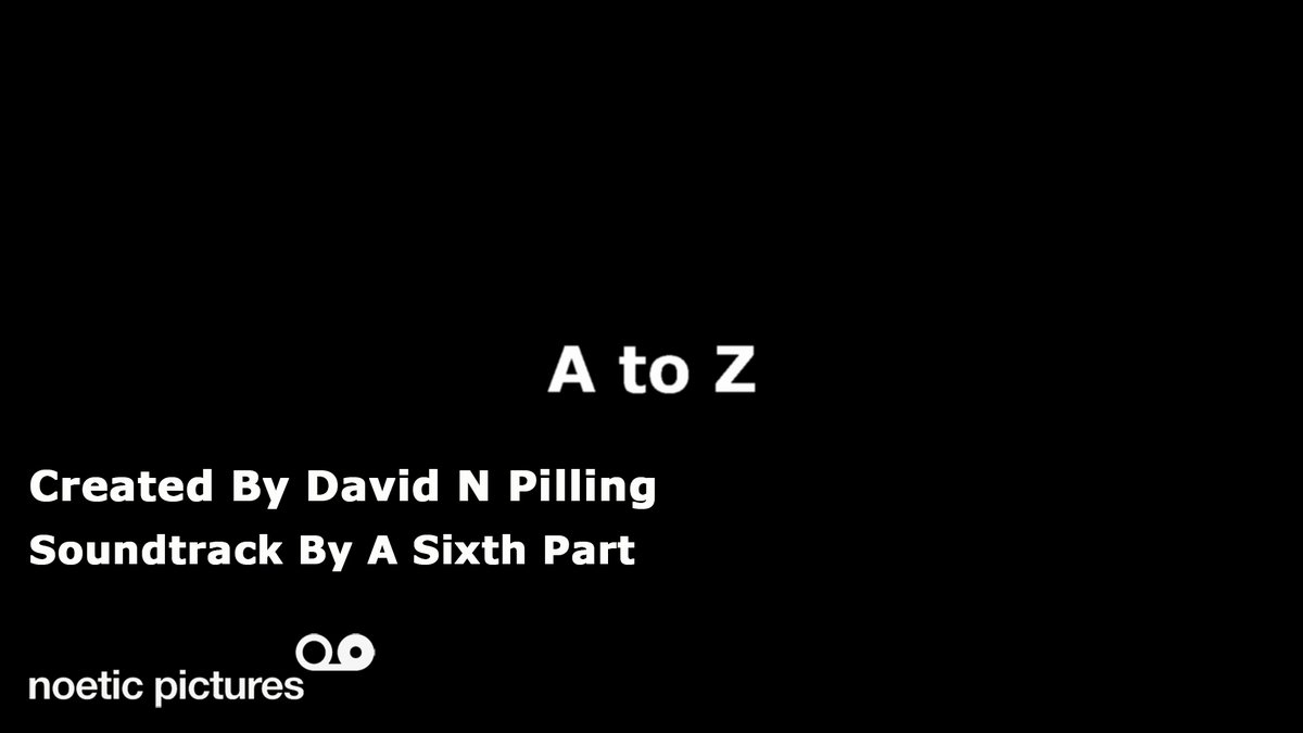 noeticpictures's tweet image. "A to Z" is my short experimental film/animation that uses the titles of my films to go from A to Z. (2 min)

👇Watch the film using the link below👇
youtube.com/watch?v=WLLTxv…

#film #animation #filmmaking #filmmakers #shortfilm