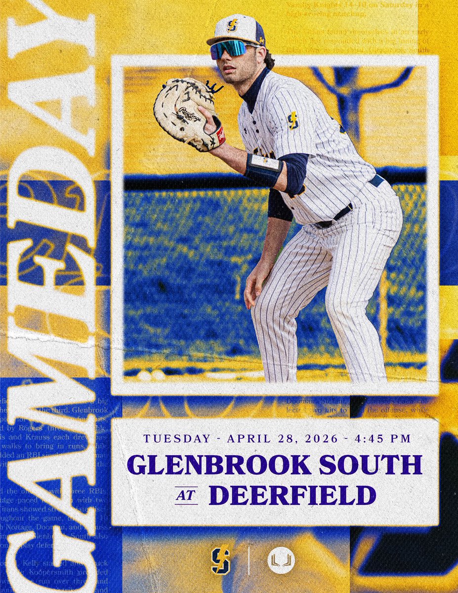 GBS_Baseball's tweet image. Deerfield series kicks off in Deerfield today after yesterday’s postponement. 

⚡️Glenbrook South Titans (9-9, 3-3)
🆚 Deerfield Warriors (6-11, 4-2)
⚾️ 4:45 pm
🏟️ Deerfield HS
⛅️ 62°
💻 onelink.gc.com/a5o2?deep_link…

#SendIt #mudita