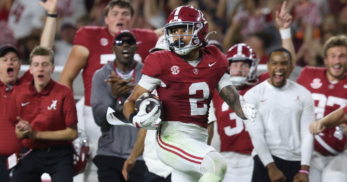 Charlie_Potter's tweet image. #Alabama extended its streak of consecutive NFL drafts with a first-round pick to 18 years. Could the Tide see that continue in 2027? 

Here are the players most likely to keep it rolling this time next year.

🔗 on3.com/teams/alabama-…