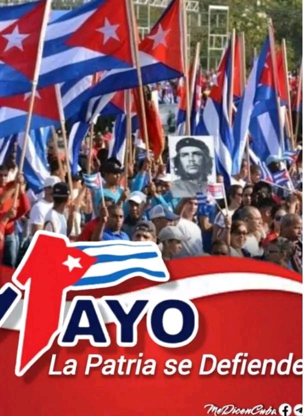 Todos a participar en el 1ro de Mayo.
#LaPatriaSeDefiende