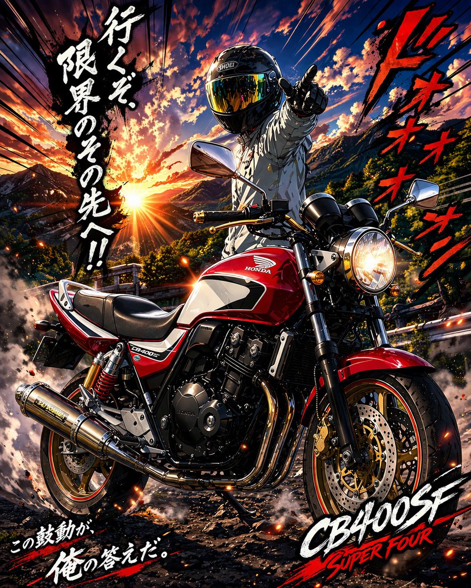 前川@CB400SF tweet media
