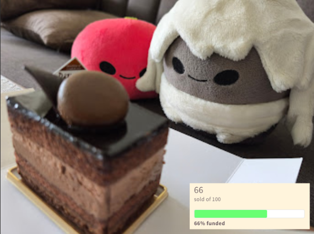 tempura_person's tweet photo. Thank you all so much for the (many, MANY) birthday wishes, I hope to keep meeting your expectations as an artist in 2026 and beyond...
I got some cake for the little ones to share!
🍅🍰🐏 https://t.co/eoNfYpNshk