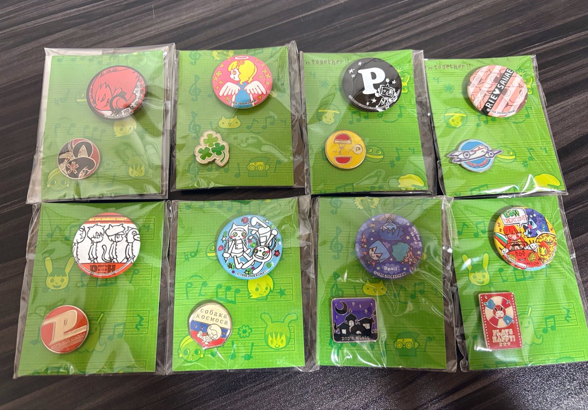 こちらポップンミュージック缶バッジコレクション どらきゅ〜ば〜じょ