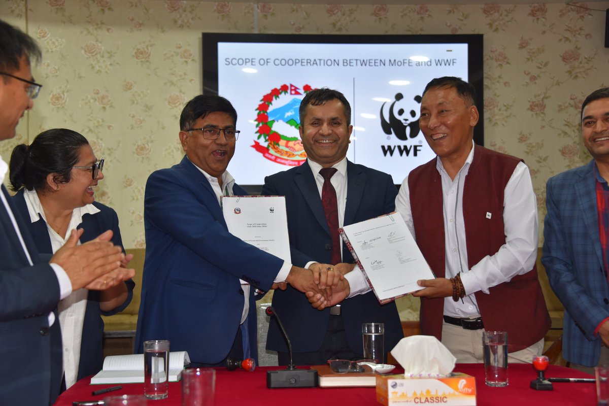 WWF Nepal tweet media