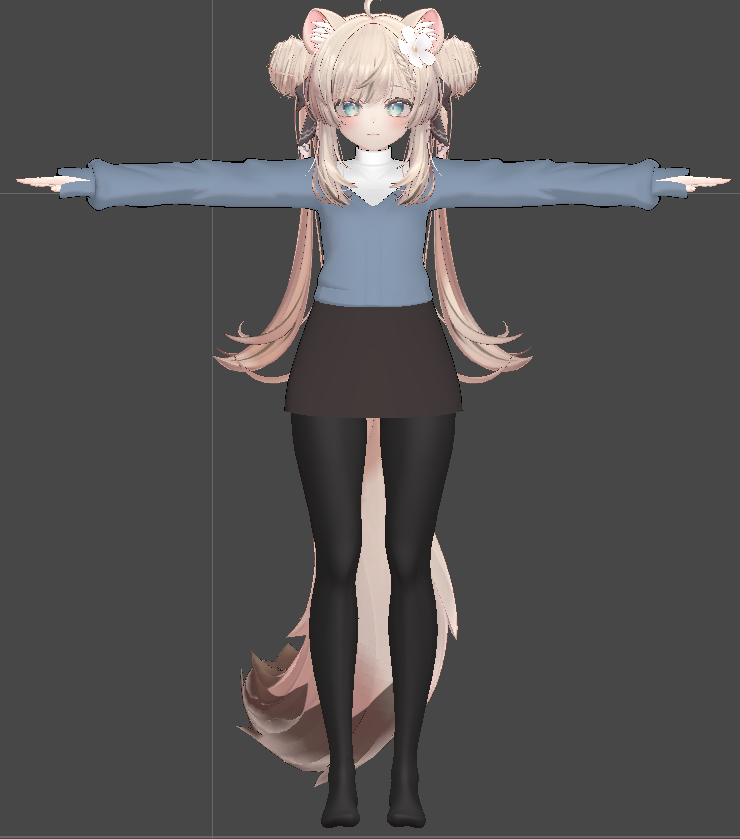 SaturnTurik's tweet photo. Turtleneck + Loose Sweater + Skirt.
Another set of clothing I managed to create in just ONE day, I'm so happy with how well I've started incorporating folds and slacks into the clothes :D

Yesterday I slept at 7 AM after playing LoL for 9 hours. Going to sleep early tonight, OYSM https://t.co/kTpvgzpb4g
