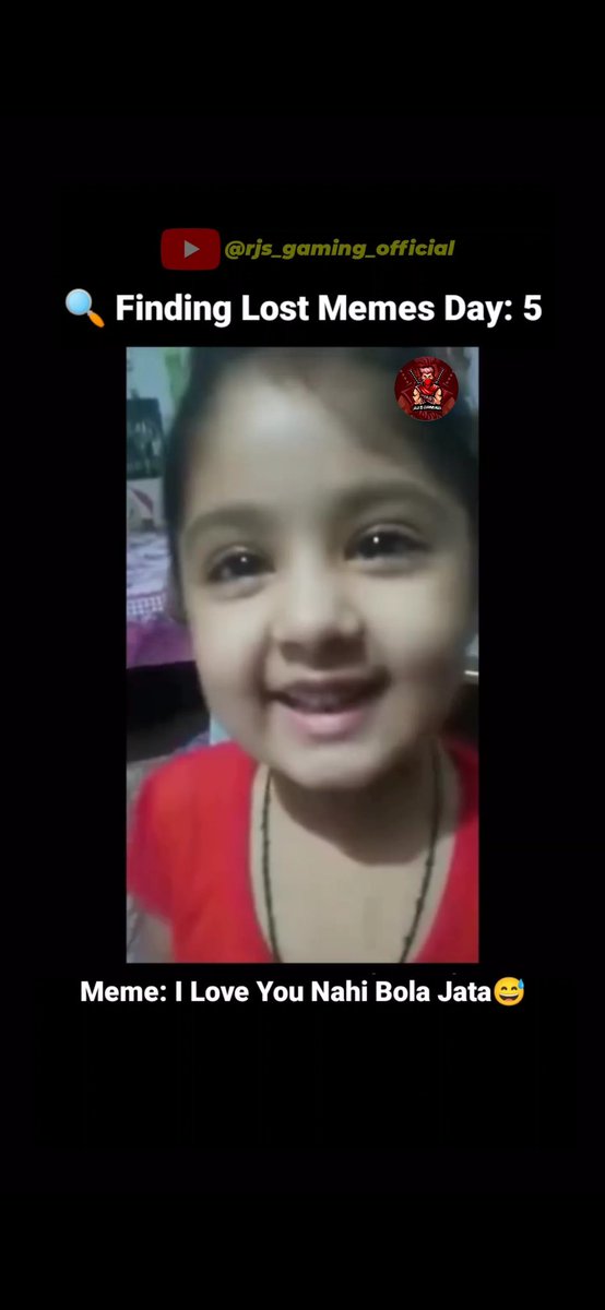 rjs_gaming's tweet photo. New Video, Watch Now👇🏻

I Love You Nahi Bola Jata😅 | 🔍Finding Lost Memes Day: 5

https://t.co/nwdOPGwSsg

#iLoveYouNahiBolaJata #LostMemes #CuteChild #Funny #Smile #RJsGaming https://t.co/mYA6eVCRJu