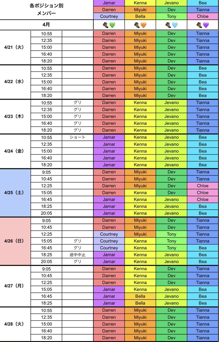 karutantan1003's tweet image. 4/28 POR パワーオブロック ユーロック シフト❤️‍🔥
更新しました📢

#POR #powerofrock #パワーオブロック #USJ   #ユーロック #UROCK