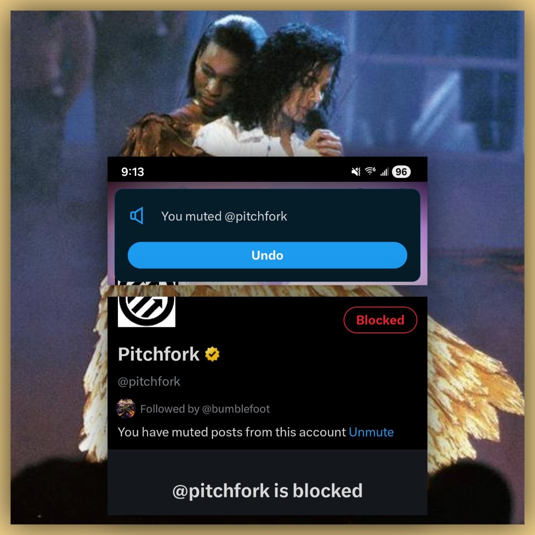 jaxfuneatsdrink's tweet image. THIS is how to deal with those who have an agenda against #MichaelJackson. Don't reply, quote or say their names. Doing so only inflates their engagement numbers which = money. Once there's no money to be made off making things up about Michael Jacskson, they'll stop doing it.