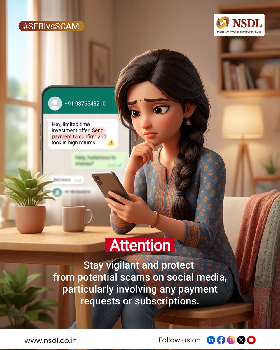 NSDL - National Securities Depository Limited tweet media