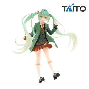 初音ミク Fashionシリーズに #Preppy スタイルのタイクレ限定