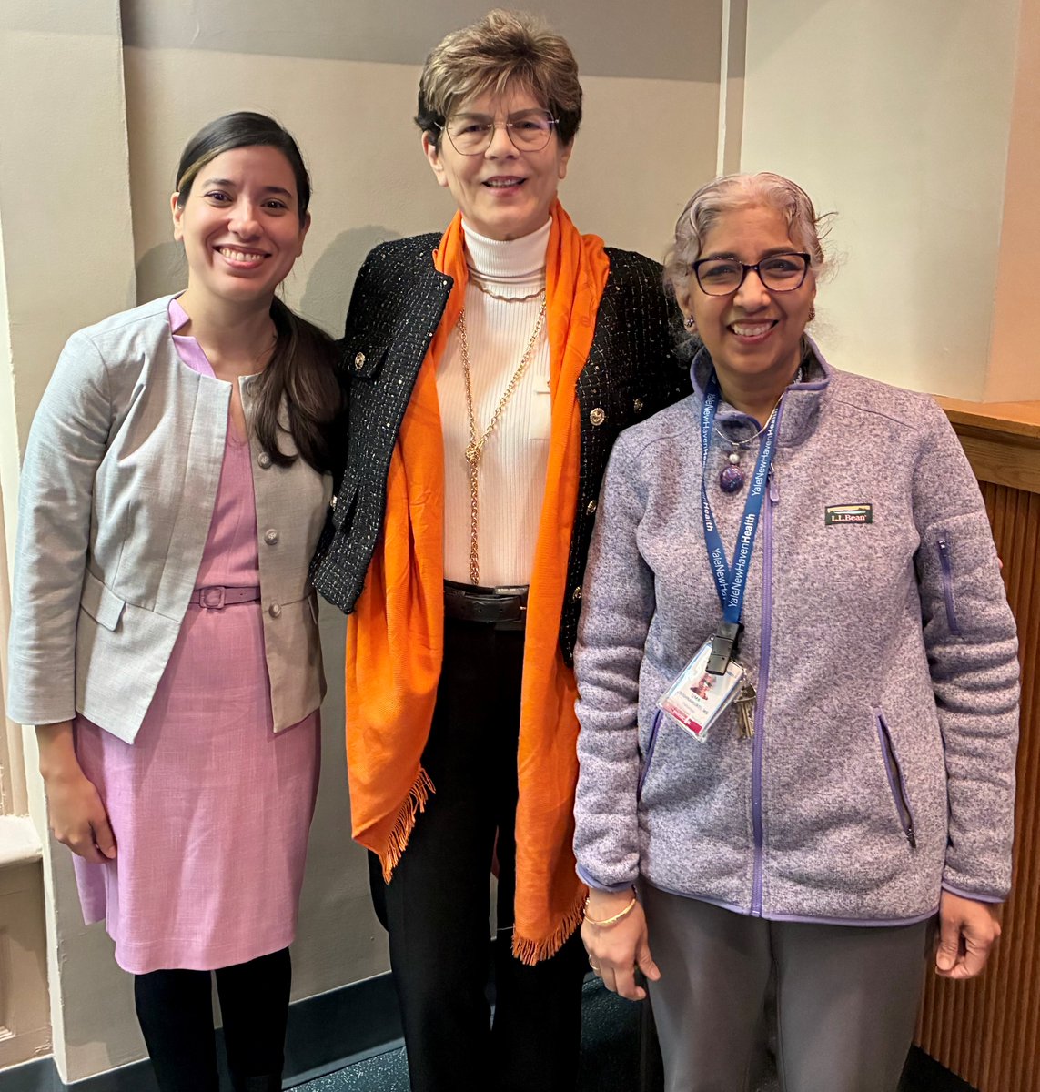 yalepathology's tweet photo. #ICYMI The April 9 #Pathology Grand Rounds featuring @EdiBrogi (center in photo) of @MSKCancerCenter, @WCMCPathology &amp; @WeillCornell presenting on @WHO Breast Tumor Classification 2026. https://t.co/WKkWGMusvI https://t.co/yS5gpY9LcJ