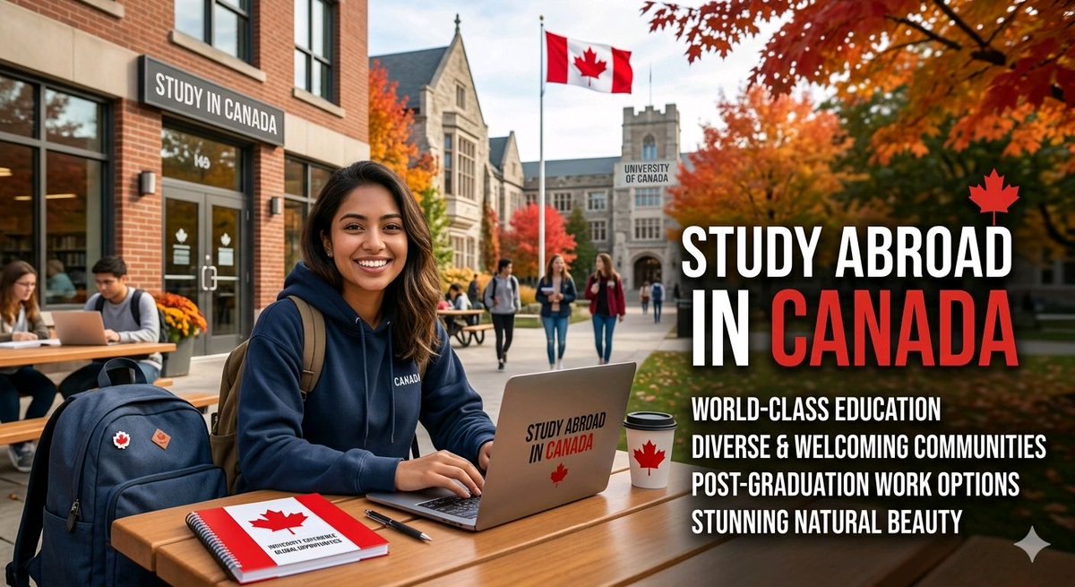 Edulounge_'s tweet image. Ready to take your studies to the next level? 🇨🇦
A world-class education, diverse communities, and amazing post-graduation career paths are waiting for you in Canada. 🍁🎓
Your future starts here. Make the move! 🚀✈️
Find out how: DM us Today!
#StudyInCanada #GlobalFuture