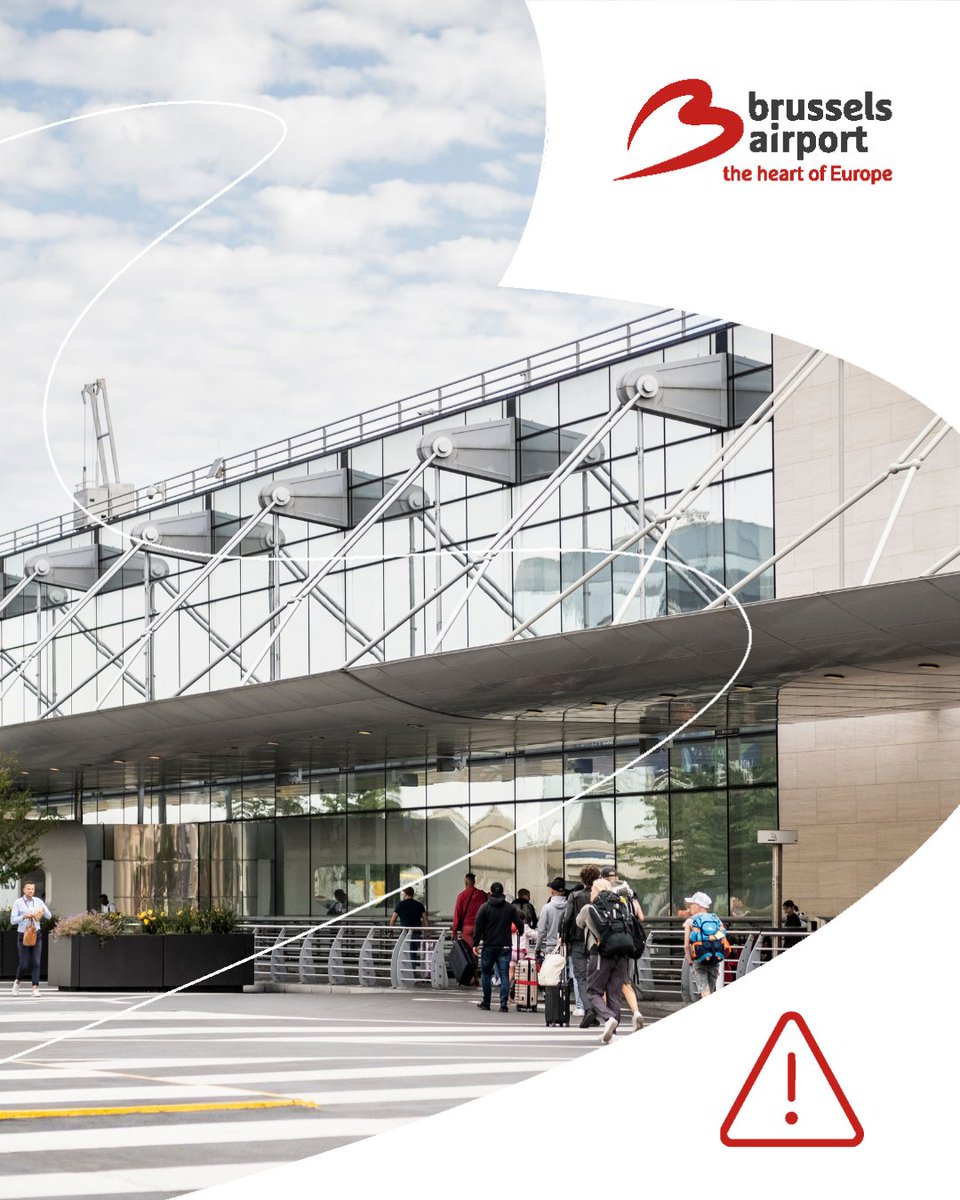 Brussels Airport tweet media