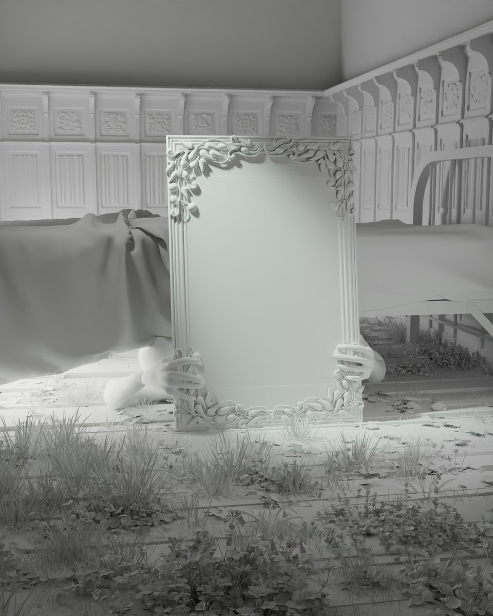 piscode_'s tweet image. Artistic impulse - Daily Artwork    
If you want to work with me, i'm on VGen! #render #3d #blender #art #horror #darkart #liminal #moody #surreal