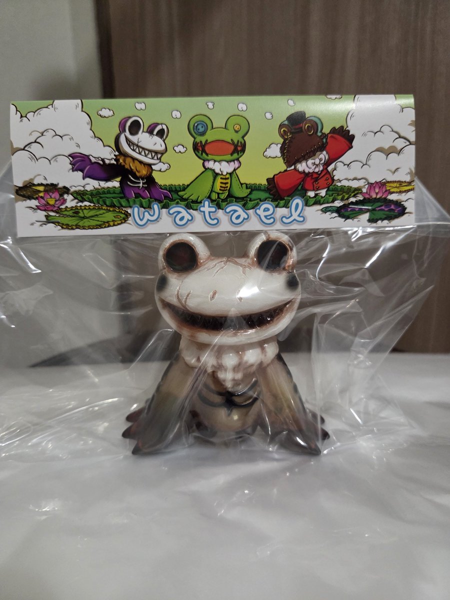 Elfrog工房ソフビ、３体セット Elfrog工房さんのソフビ初お迎え、今日届きました。ヽ(・∀・)ノ