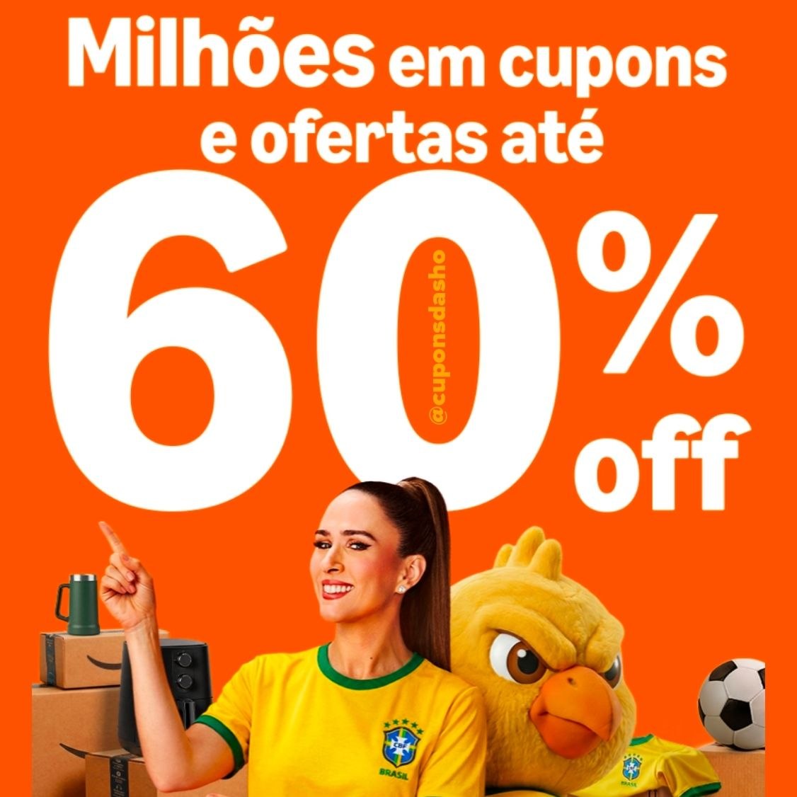 Bia53636De's tweet image. 🚨 COMEÇOU OFERTA 5.5 AMAZON 🚨

🛍 Ofertas antecipadas!
🎟 Com milhões em cupons e ofertas com até 60% de desconto

🔗 ATIVE AQUI:amzn.to/4mXrohk

⭐️ Seja Prime: amzn.to/4tEzBcA

#anúncio #Amazon