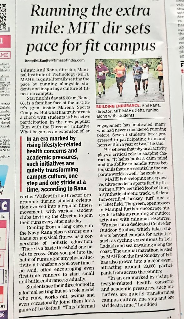 deepthisTOI's tweet image. #Running the extra mile: #MIT #director sets pace for fit campus
@MIT_MANIPAL  timesofindia.indiatimes.com/city/mangaluru…
Download the TOI app now:
timesofindia.onelink.me/mjFd/toisupers…