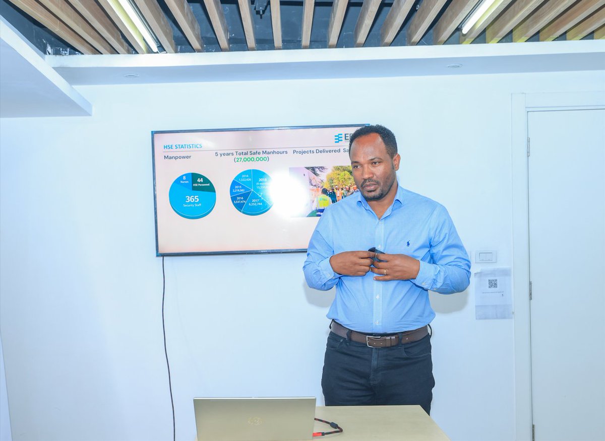 EECEthiopia's tweet image. World Safety &amp;amp; Health Day at EEC 🌍

Today at our Head Office, we shared key achievements, insights from AASTU research, and hosted a panel discussion with experts. Reinforcing our commitment to safer, healthier workplaces.

#EEC #Safety #WorldSafetyDay