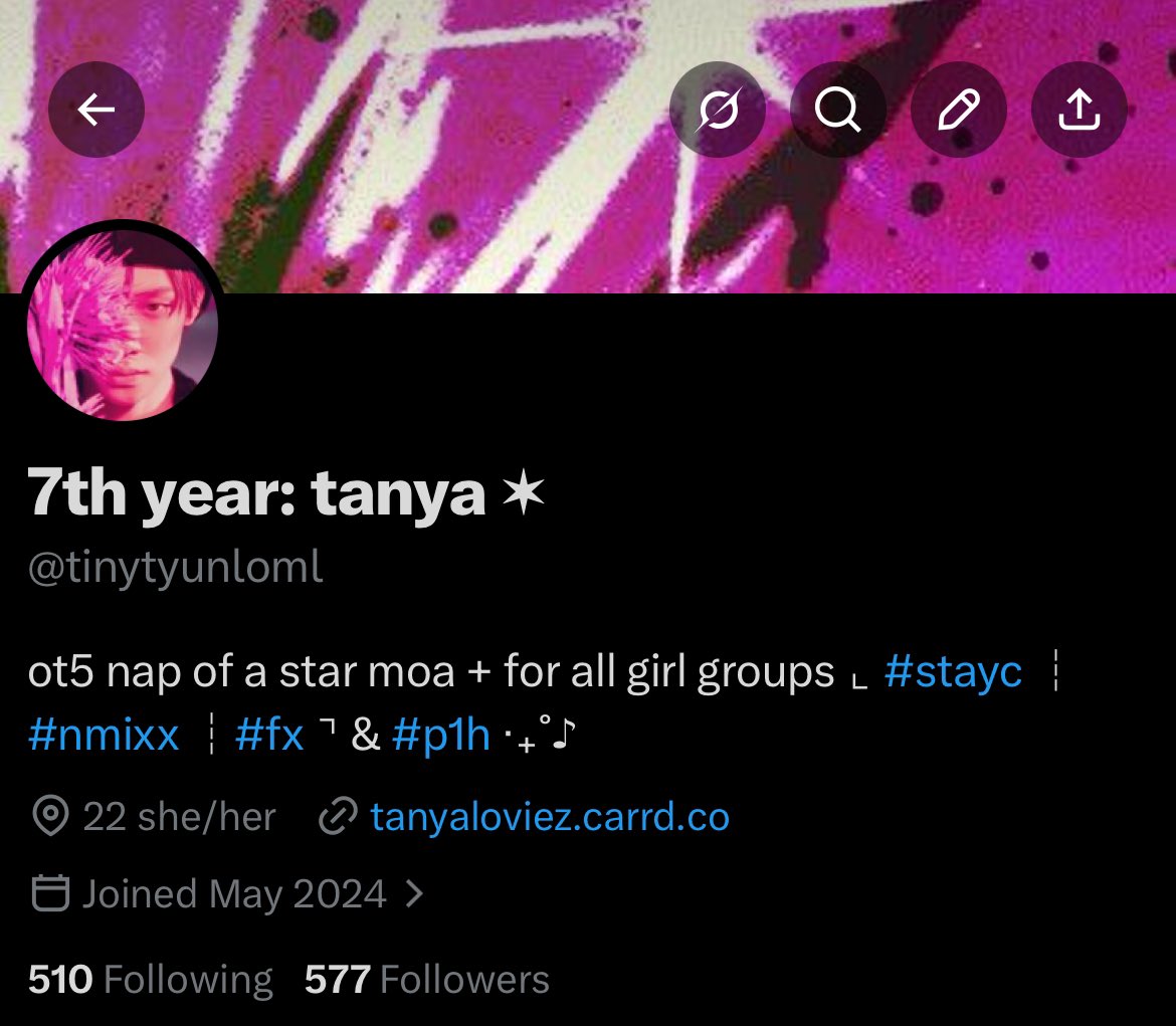 7th year: tanya ✶ tweet media