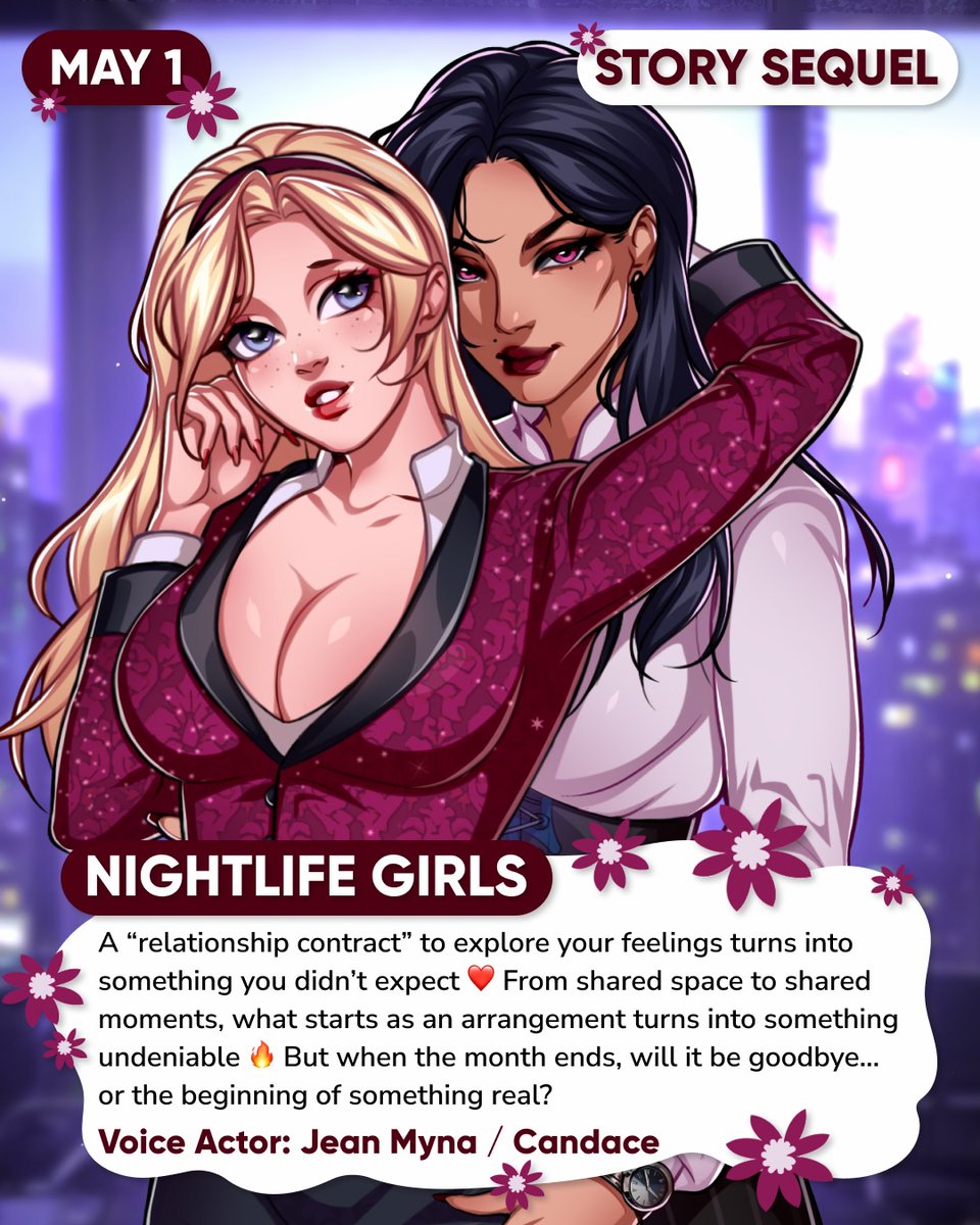 JeanMyna's tweet photo. ❤️‍🔥NEW VOICE ROLE❤️‍🔥
Mobile Dating Game: MeChat
🌶️New Story Sequel for the "Nightlife Girls"

I'm grateful 🎙️to voice one of the alluring and lovely characters for their upcoming story sequel!
https://t.co/hNwdLu78P1

#IndieGame #MobileGame #DatingGame #VoiceActor https://t.co/LIuJRScUPr
