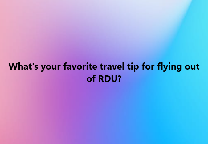 RDU Airport tweet media