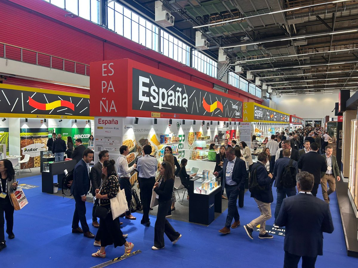 esFIAB's tweet image. #FIAB impulsa a las empresas españolas de la industria en las ferias internacionales de SIAL Canadá (Montreal), Tutto Food Milano (Milán), SIAL China (Shanghái), EXPO ANTAD (México) y PLMA (Ámsterdam).

#FIAB #Ferias #Internacionalización