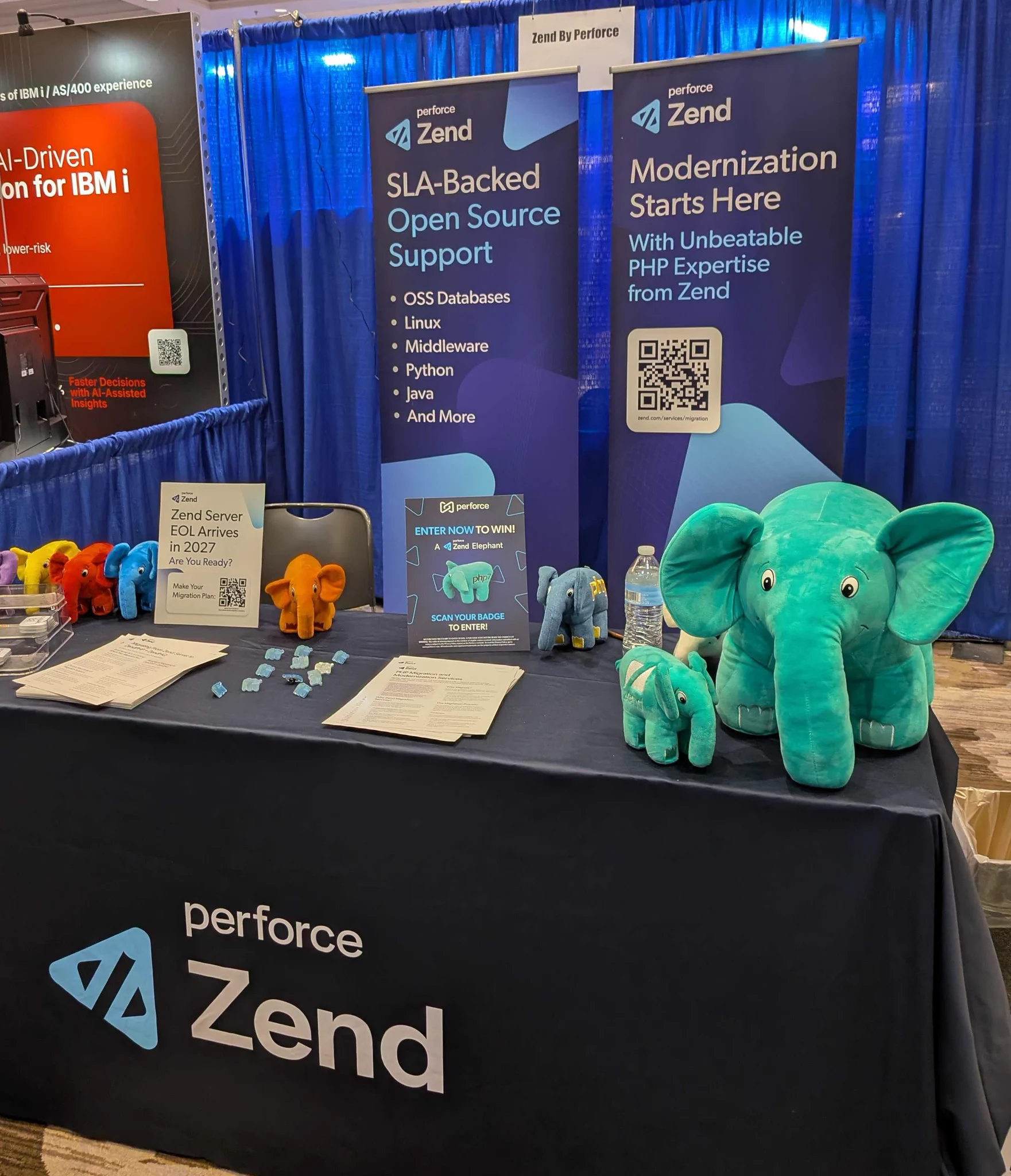 The Zend booth at COMMON POWERUp 2026