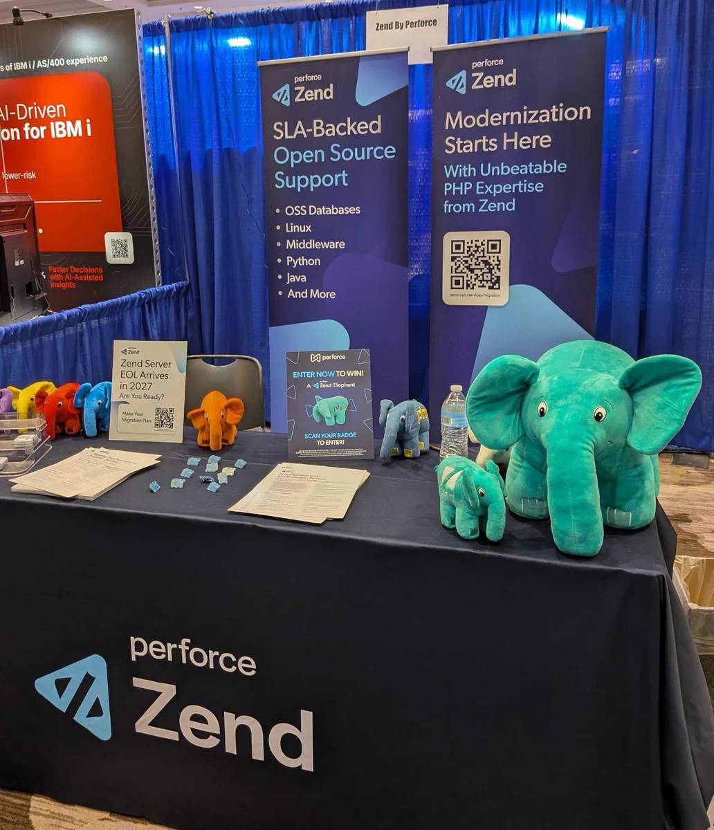 The Zend booth at COMMON POWERUp 2026