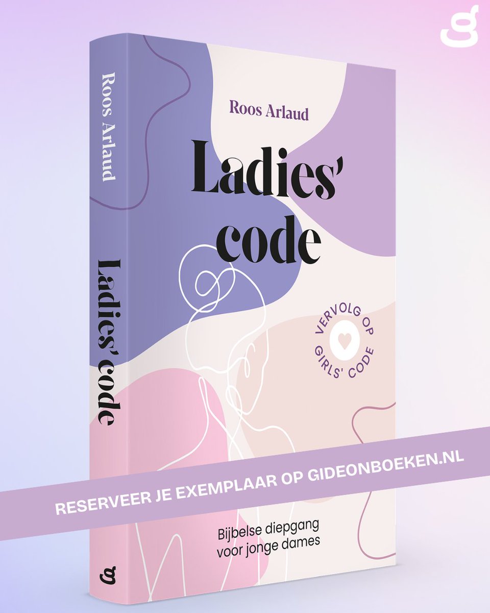 📣Binnenkort beschikbaar: 'Ladies' Code' van Roos Arlaud. 

🛒Alvast een bestelling plaatsen is mogelijk via gideonboeken.nl/ladies-code

#boeken #geloof #twintiger