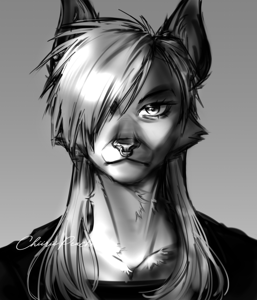 chiiriipeach's tweet image. did a study :3

#art #study #furry