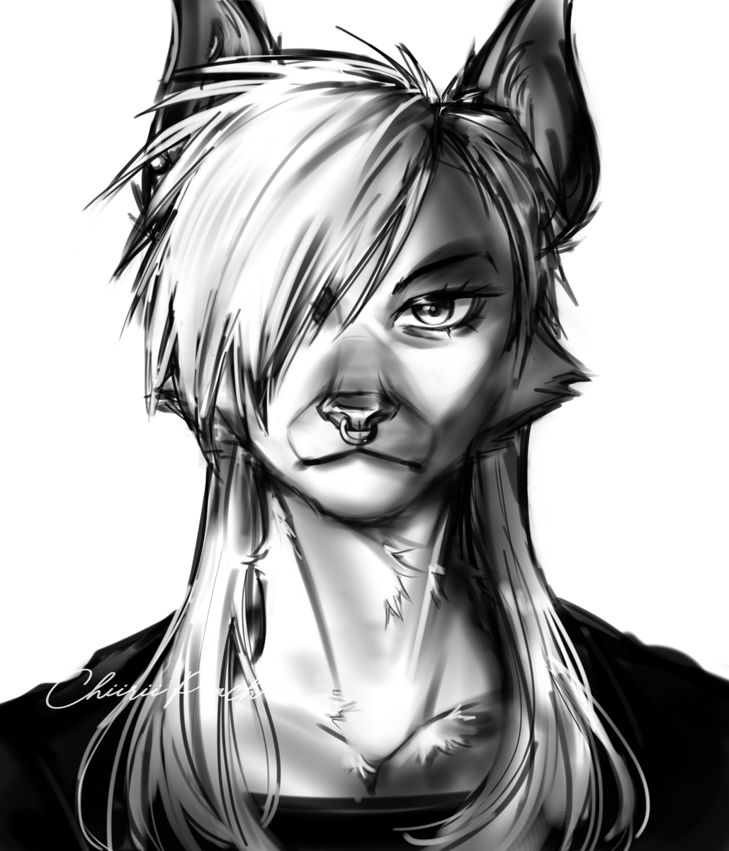 chiiriipeach's tweet image. did a study :3

#art #study #furry