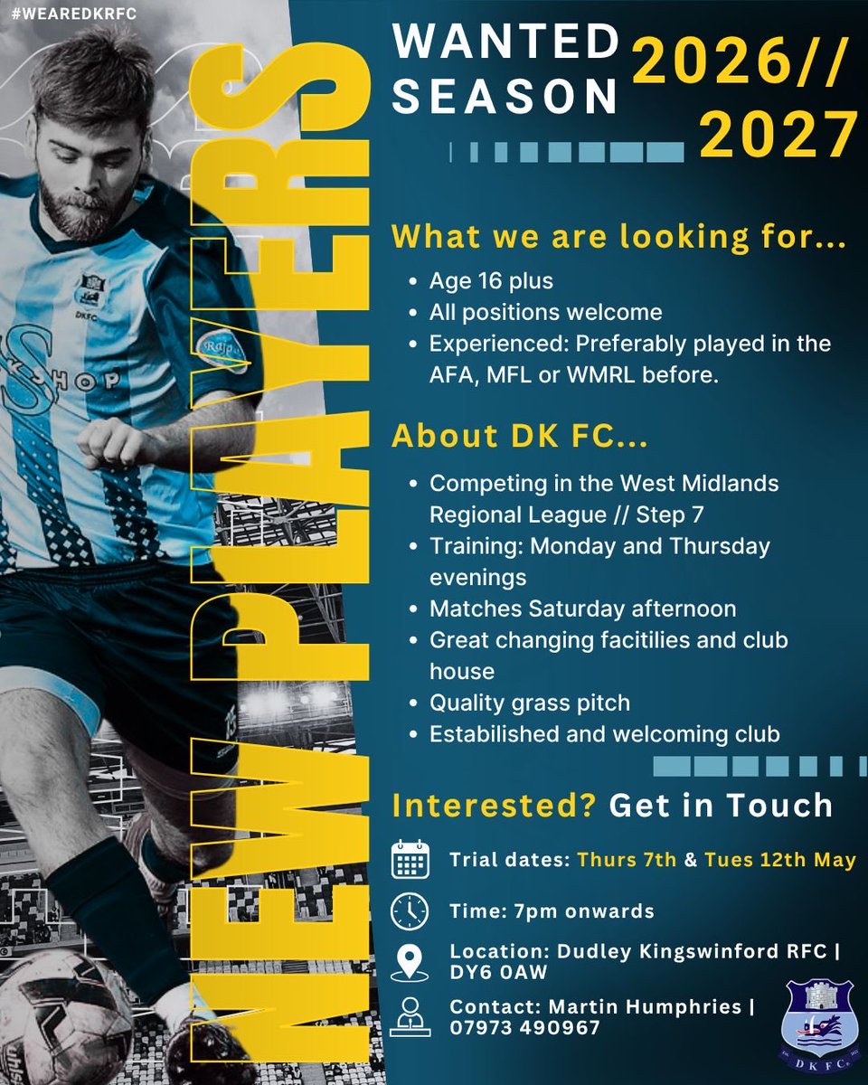 Dudley Kingswinford FC tweet media