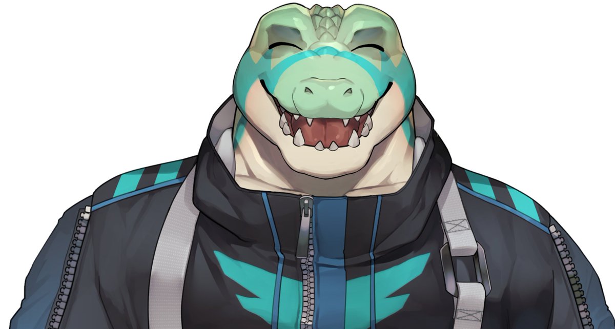 鰐口(わにぐち)ユウ@ケモノVtuber tweet media
