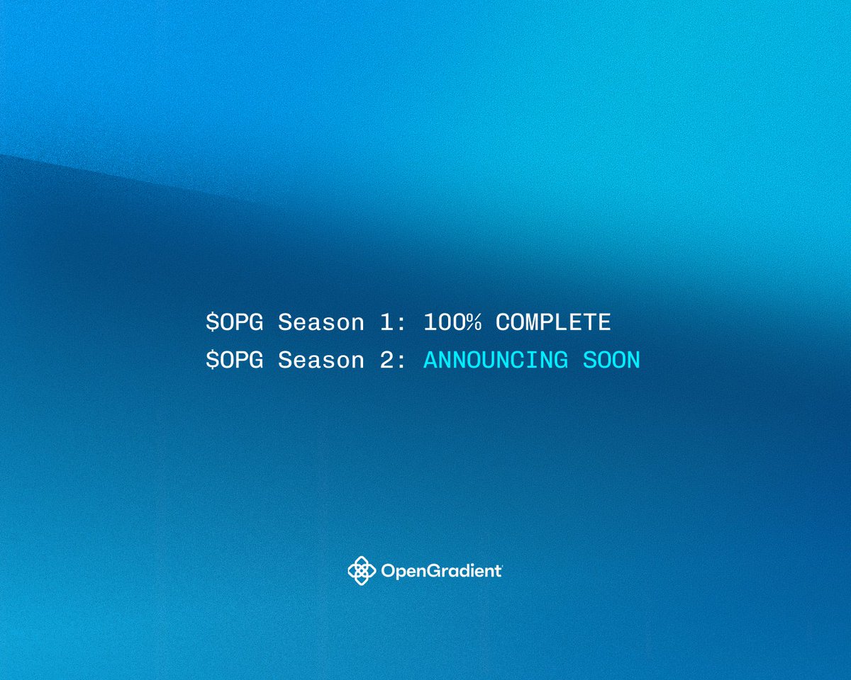 OpenGradient (∇, ∇) tweet media