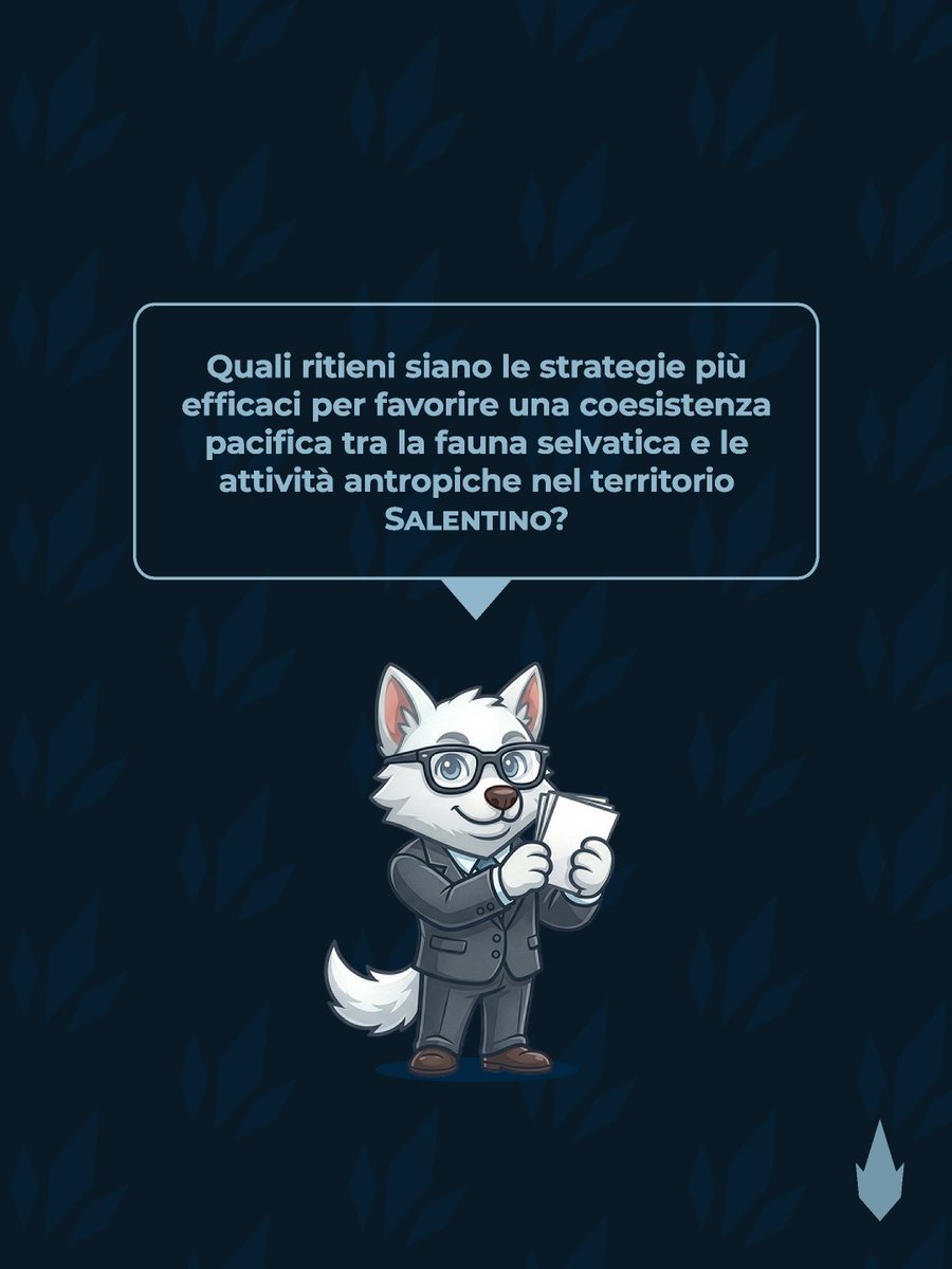 Dennis_Artista's tweet image. #Lupo nel #Salento: siglato accordo @LecceProvincia e Enti Parco per il monitoraggio scientifico.
​✅ Censimento con fototrappole e DNA
✅ Supporto agli allevamenti
✅ Sicurezza e corretta informazione
​Scienza e legge (157/92) per una coesistenza sicura.