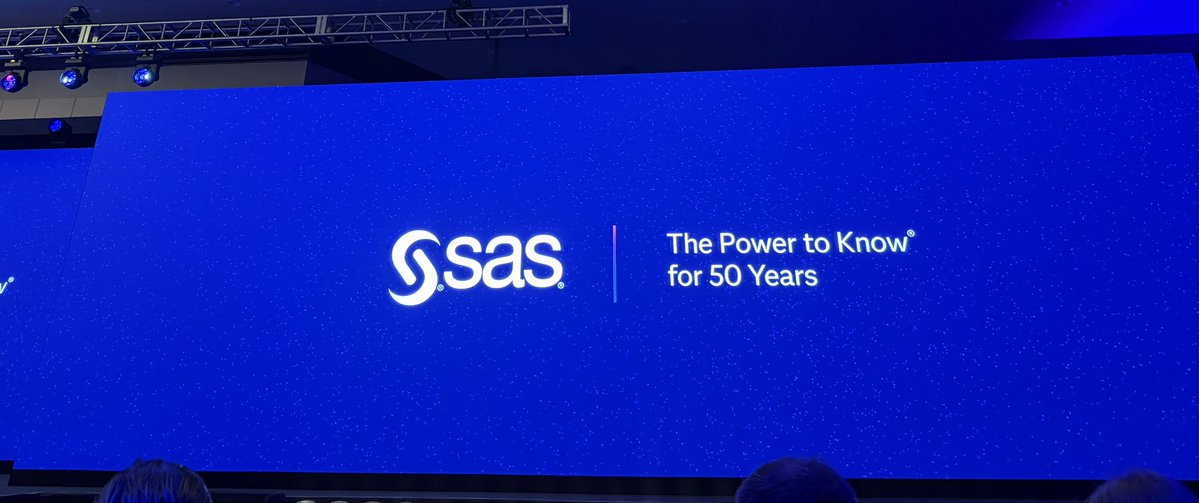 Tapan_Patel's tweet image. My PoV: 50 years of non-stop innovation. Welcome to #sasinnovate. #AI #data #decisioning @JennChase @SASsoftware