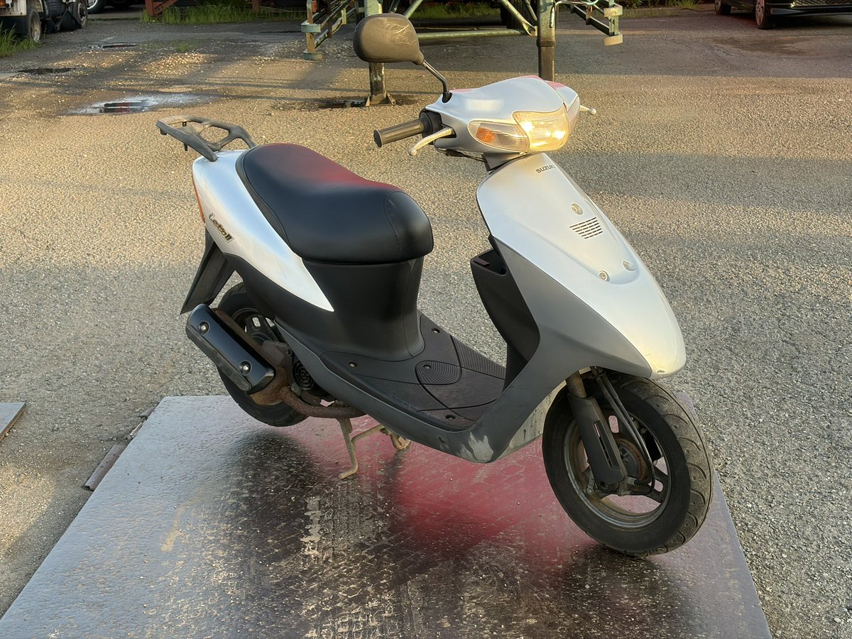 セール‼️ バッテリー新品❗️嬉しいシート張替え♪その他交換部品あり✴大人気マットブラック✴ レッツ2 売り レッツ2 バッテリー新品 シート張り替え 5万円
