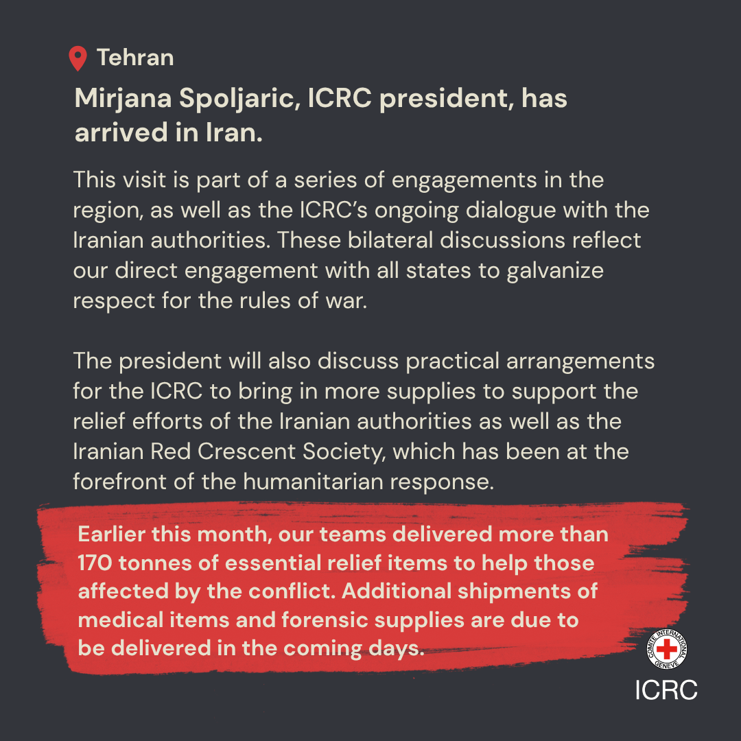 ICRC tweet media