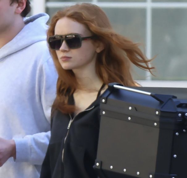 b🐝- MET SADIE SINK tweet media