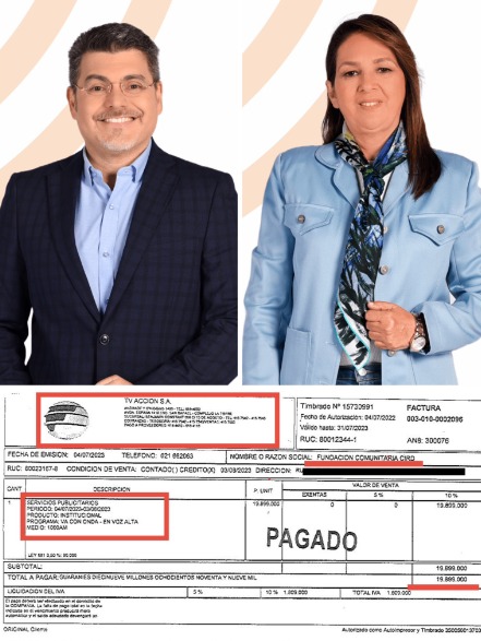 Miren <a href="/DespiertaPy_/">despiertaparaguay</a> ustedes no tienen amigos ongeros. Esto es lo que hacían lo pauteros azucarados en la época del milane$ero,utilizaban ong's